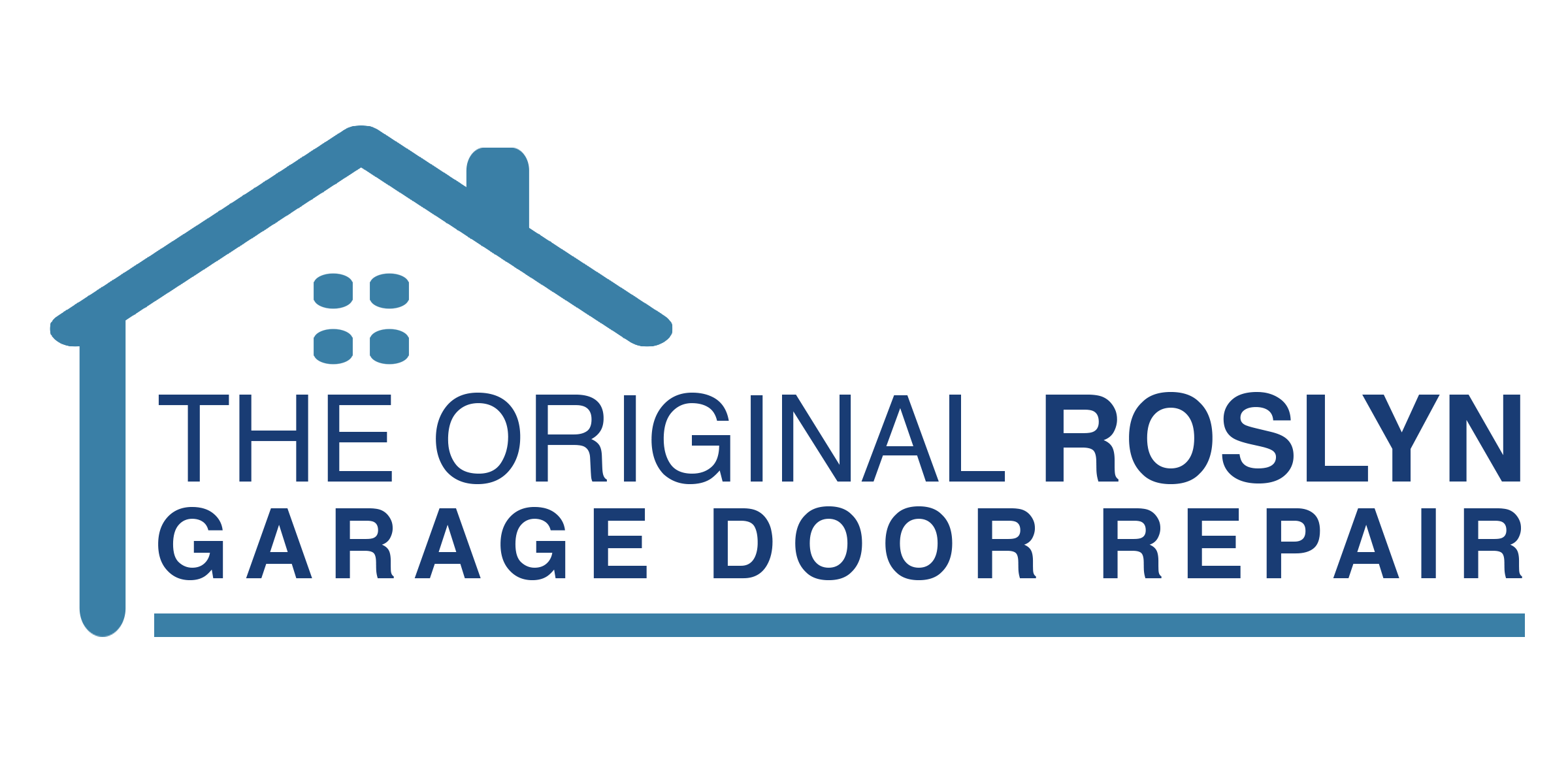 the original garage door repair Roslyn logo